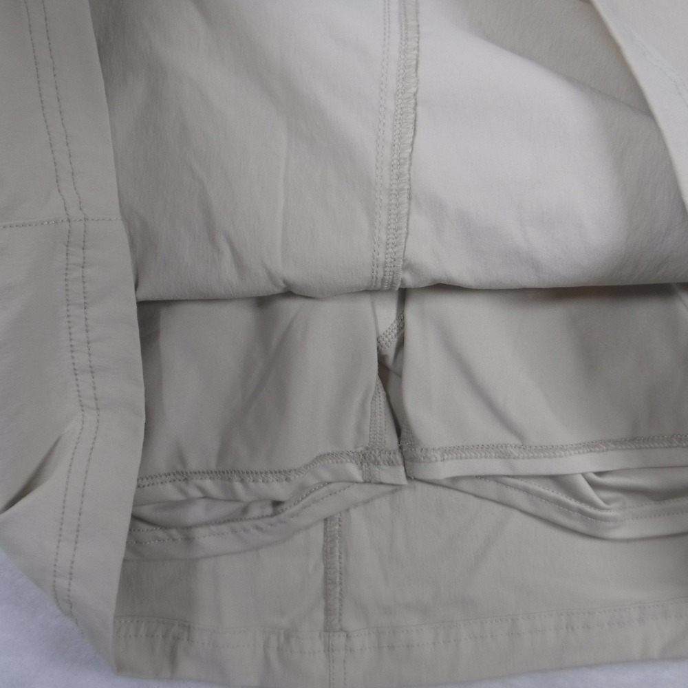 Eddie Bauer Travex Women Tan Beige Hiking Athletic Skort Size T14 Tall - Picture 5 of 10